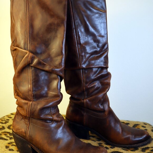 Bikkembergs Gaucho Tom Vulci Slouch High Boots - Picture 3 of 6